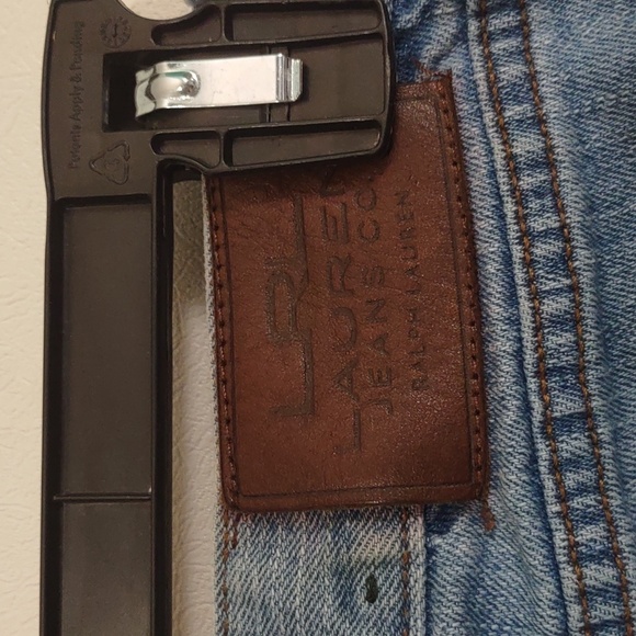 LRL Ralph Lauren Jeans Women’s 2 2p Denim Crop Capri Stretch Cotton Zip - Picture 4 of 10